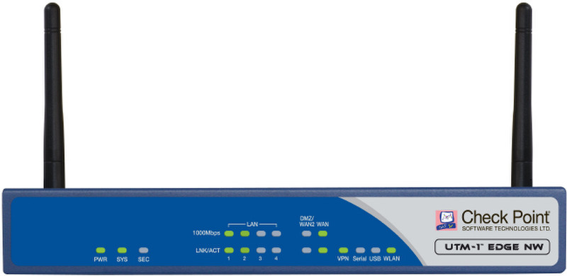 Check Point Software Technologies UTM-1 Edge NW 32 1000Мбит/с аппаратный брандмауэр