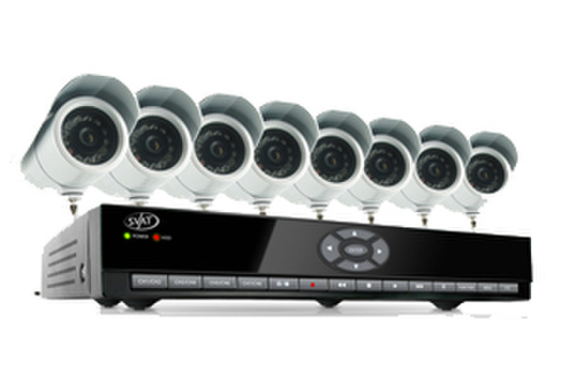 Svat CV301-8CH-008 Schwarz Digitaler Videorekorder (DVR)