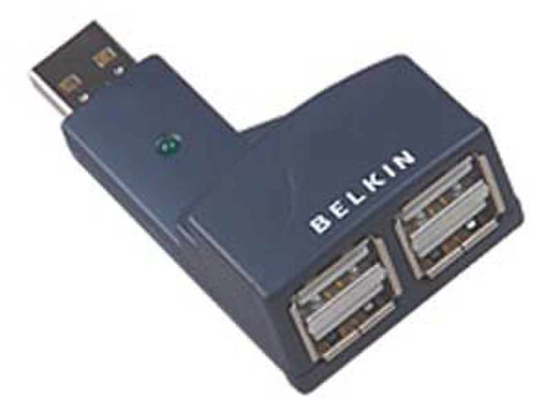 Belkin MINI 4 POORT USB HUB 12Мбит/с хаб-разветвитель