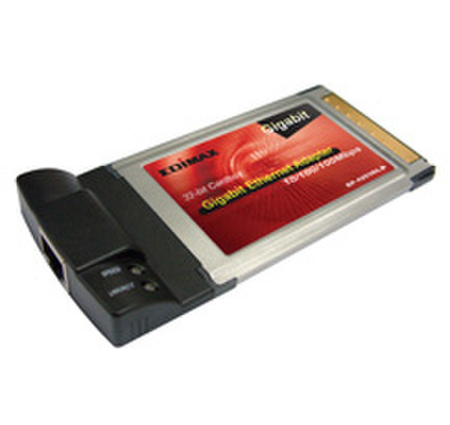 Edimax Fast Ethernet 32-bit Cardbus (PCMCIA) Adapter 100Мбит/с сетевая карта