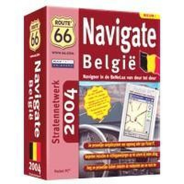 Route 66 Navigate Belgium 2004 + cable