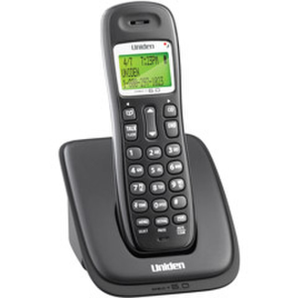 Uniden DECT1363BK DECT Идентификация абонента (Caller ID) Черный телефон