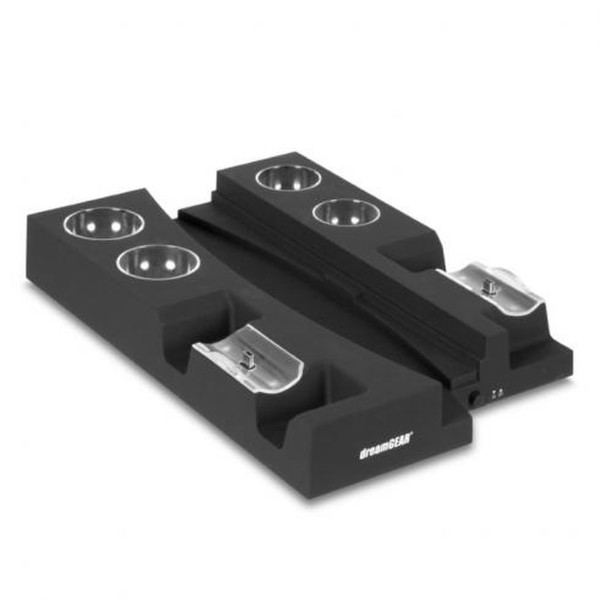 dreamGEAR Power Stand for PS3 Slim & PS3 Move Schwarz Notebook-Dockingstation & Portreplikator