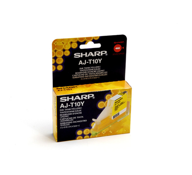 Sharp AJT10Y Ink tank Yellow Желтый струйный картридж