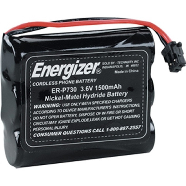 Audiovox ERP730GRN Nickel-Metal Hydride (NiMH) 1500mAh 3.6V rechargeable battery