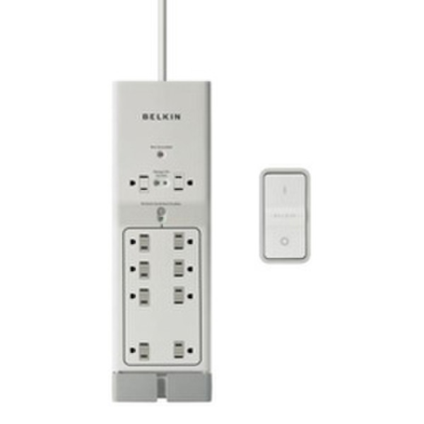 Belkin F7C01110q 10розетка(и) 125В 1.22м Белый сетевой фильтр