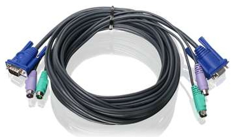 iogear G2L5005P 5m Black KVM cable