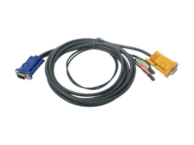 iogear G2L5203A 3m Black KVM cable