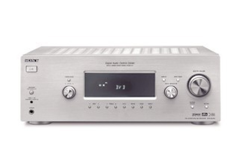 Sony Powerful stereo AV receiver, Silver 105W 2.0 Stereo Silver