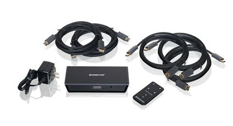 iogear GHDMIS4KIT HDMI коммутатор видео сигналов