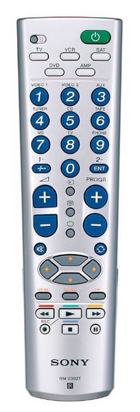 Sony RM-V302T Universal Remote Control remote control