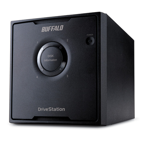 Buffalo HD-QL4TSU2R5 4048GB Black external hard drive