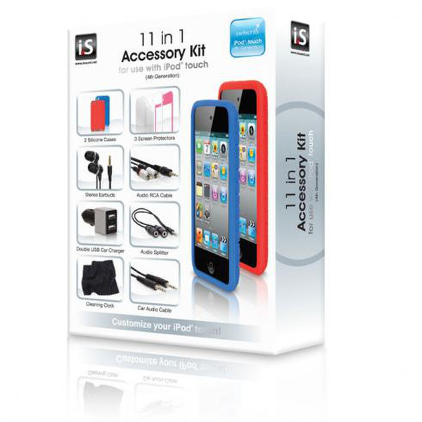 i.Sound 11 in 1 Accessory Kit for 4th Generation iPod Touch