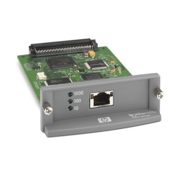 HP Jetdirect 635n Eingebaut Ethernet-LAN Grün, Grau Druckserver