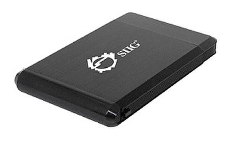 Siig JU-SA0312-S1 2.5" USB powered Black storage enclosure