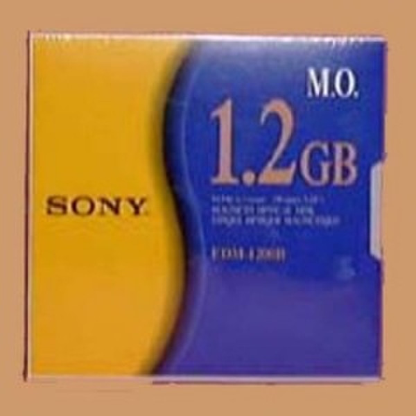 Sony 1 X MAGNETO-OPTICAL DISK 1.2 GB - STORAGE MEDIA Magnet Optical Disk