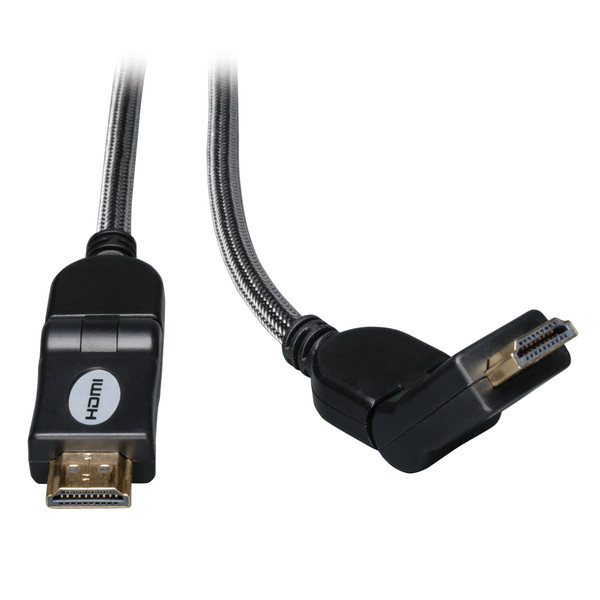 Tripp Lite High Speed HDMI Cable with Swivel Connectors, Ultra HD 4K x 2K, Digital Video with Audio (M/M), 0.91 m (3-ft.)