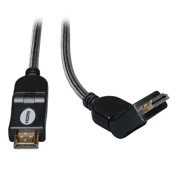 Tripp Lite High Speed HDMI Cable with Swivel Connectors, Digital Video with Audio (M/M), 10-ft.