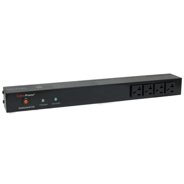 CyberPower RKBS20S4F12R 16AC outlet(s) 120V 4.57m Black surge protector