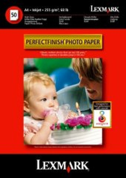 Lexmark PerfectFinish Photo Paper, A4 photo paper