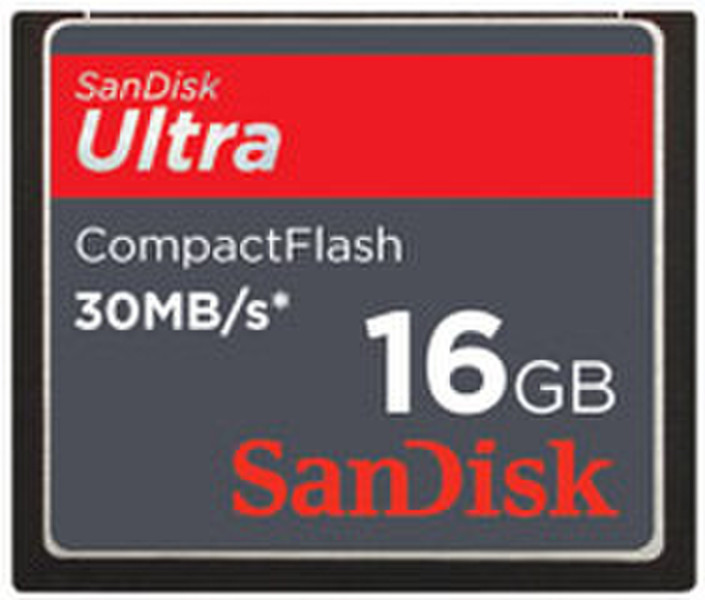 Sandisk Ultra CompactFlash 16GB 16GB CompactFlash memory card