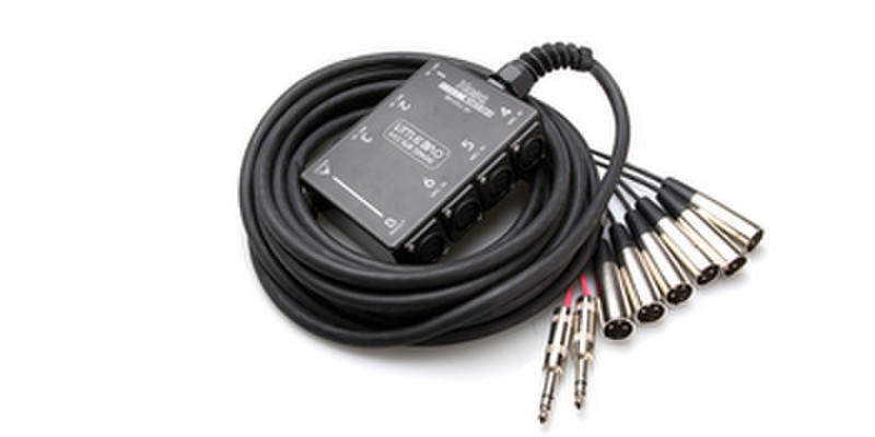 Hosa Technology SH-6X2-20 XLR Black wire connector