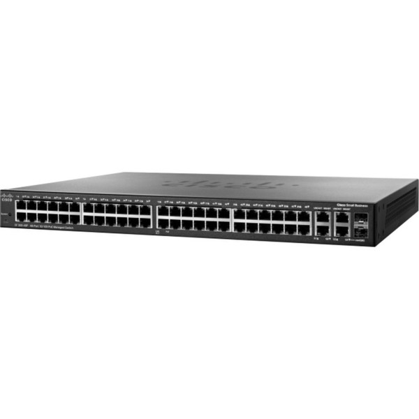 Cisco SF300-48 gemanaged L3 Grau