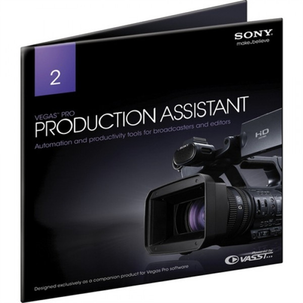 Sony Vegas Pro Production Assistant 2