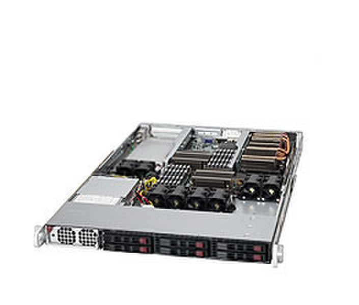 Supermicro SuperServer 1026GT-TF-FM105 Intel 5520 Socket B (LGA 1366) 1U Черный