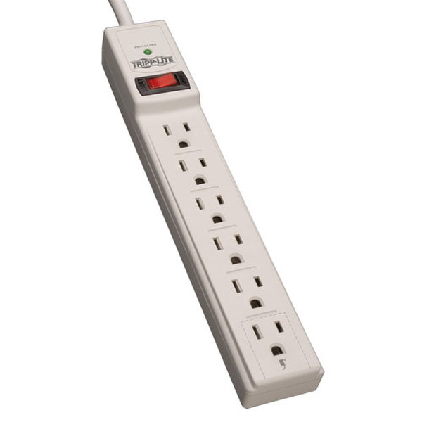 Tripp Lite TLP606TAA 6AC outlet(s) 120V 1.8m Grey surge protector