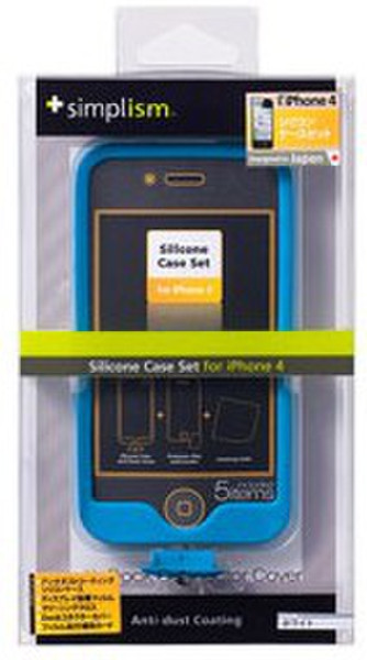 Simplism TR-SCSIP4-BL/EN Sleeve case Синий чехол для мобильного телефона