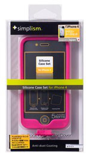 Simplism TR-SCSIP4-PK/EN Sleeve case Розовый чехол для мобильного телефона