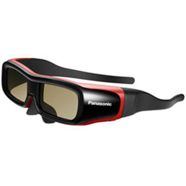 Panasonic TY-EW3D2SU Black,Red stereoscopic 3D glasses