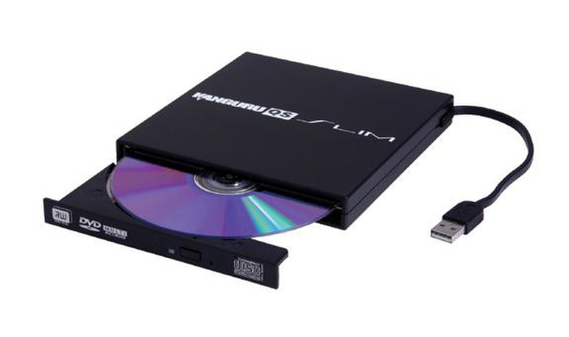 Kanguru U2-DVDRW-SL DVD±R/RW Black optical disc drive