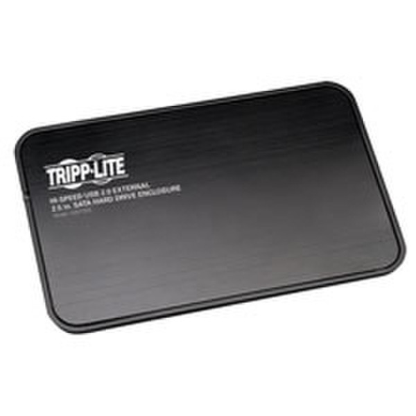 Tripp Lite U257-025 2.5" USB powered Black storage enclosure