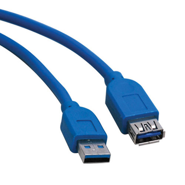 Tripp Lite U324-010 3.05m USB A USB B Blau USB Kabel