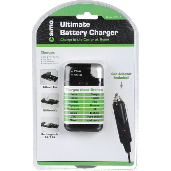 Sima UFC-12 Auto/Indoor Black battery charger