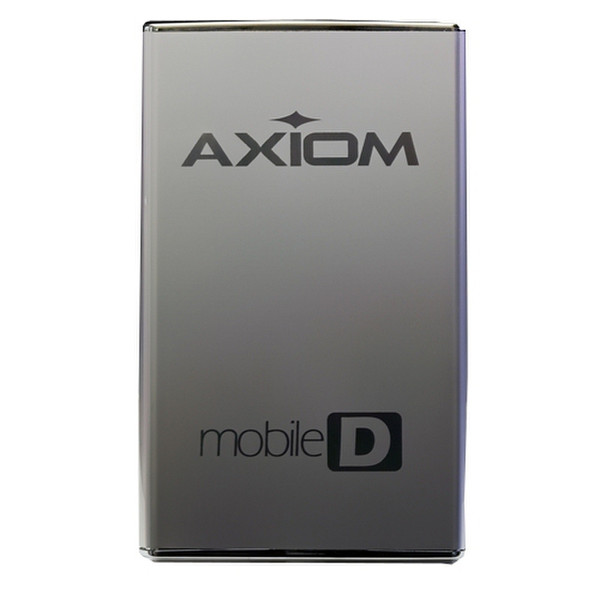 Axiom USBHD25S/320-AX 320GB Grau Externe Festplatte
