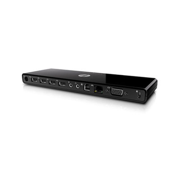 HP VY843AA Black notebook dock/port replicator