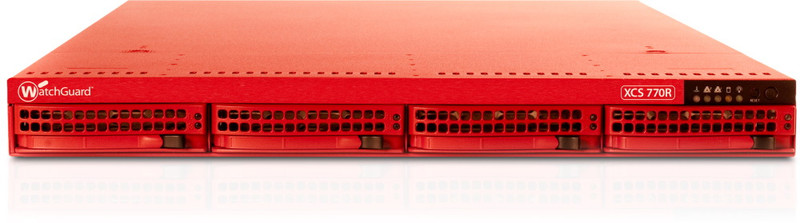 WatchGuard XCS 770R & 1-Y Email Security 1U Firewall (Hardware)