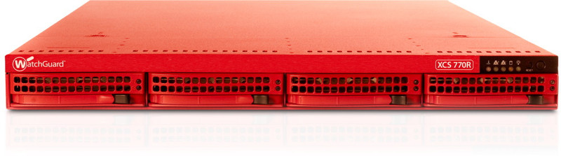 WatchGuard XCS 770R & 2-Y Email Security 1U Firewall (Hardware)