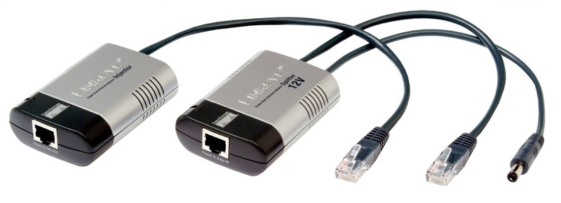 Linksys 12 Volt Power Over Ethernet Adapter Kit 12В PoE адаптер