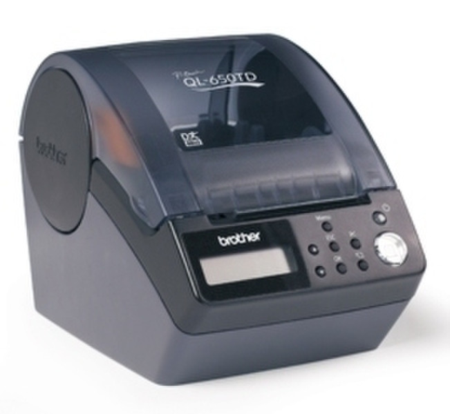 Brother P-Touch QL-650TD Direkt Wärme Schwarz Etikettendrucker