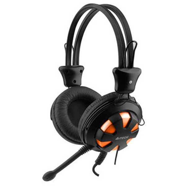 A4Tech HS-28-3 3.5 mm Binaural Black headset