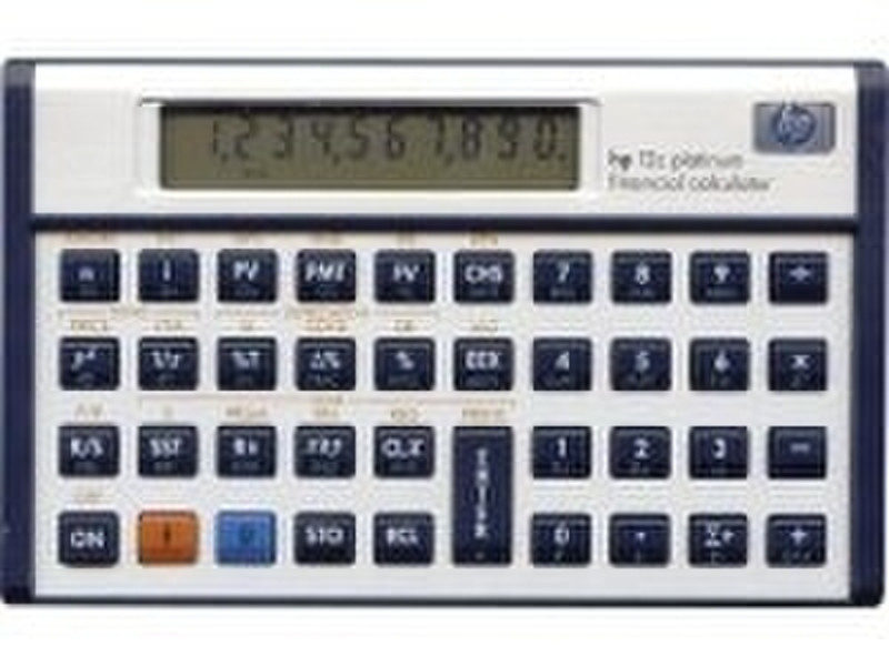 HP 12c Platinum Financial Calculator Tasche Finanzrechner
