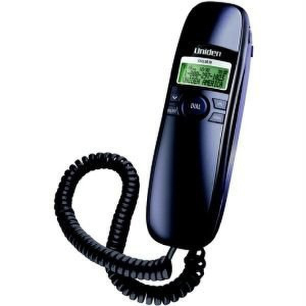 Uniden 1260BK Analog Anrufer-Identifikation Schwarz Telefon