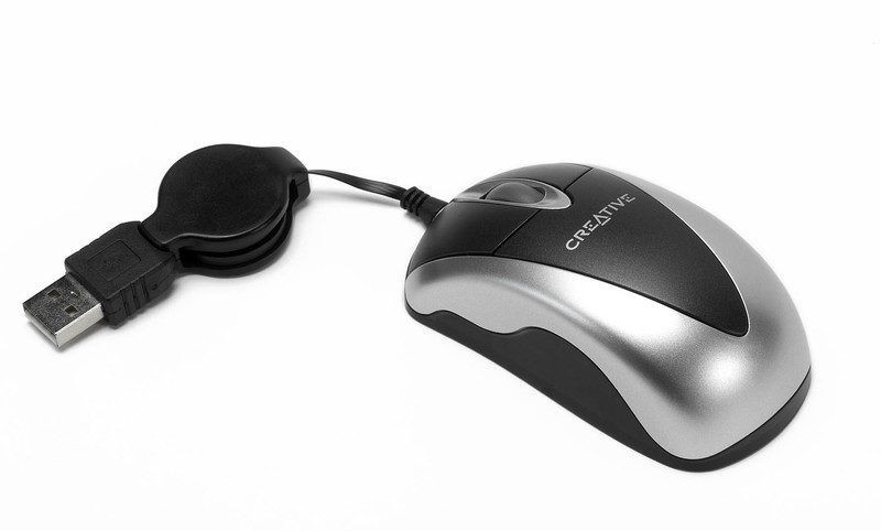 Creative Labs MOUSE NOTEBOOK OPTICAL FR USB+PS/2 Optical 800DPI mice