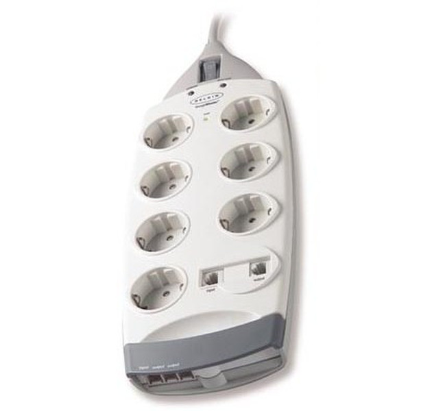 Belkin 7-Sockets SurgeMaster 7AC outlet(s) 230V 2m Weiß Spannungsschutz