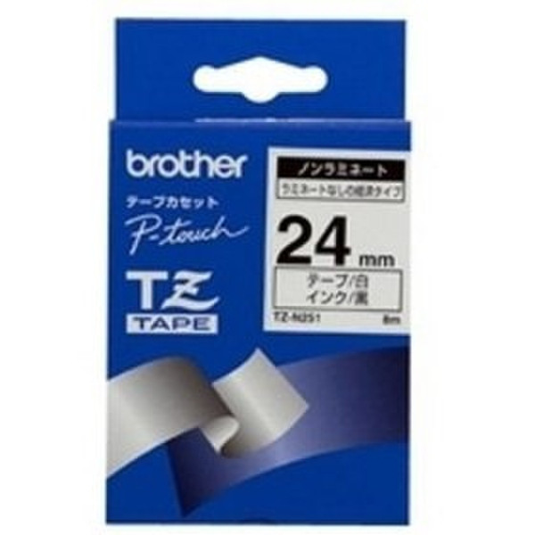 Brother TZ-251 Laminated Tape TZ Etiketten erstellendes Band