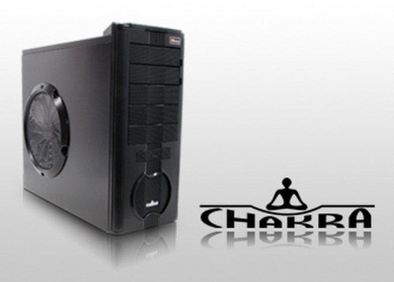 Enermax Miditower Chakra ECA-3052 Black Midi-Tower Черный системный блок